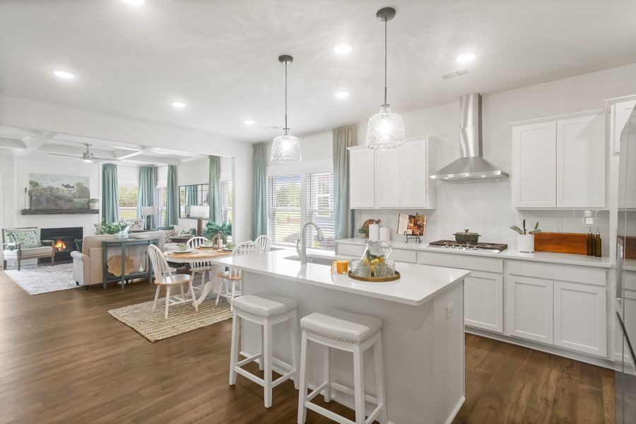 Furnished interior in a model home at Foxbank in Gray Court (Image 17). Furnished interior in a model home at Foxbank in Gray Court (Image 17).