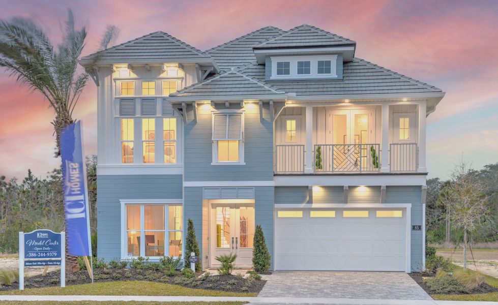 Front exterior of a home in the Veranda Bay community, located in Flagler Beach, FL (Image 3). Front exterior of a home in the Veranda Bay community, located in Flagler Beach, FL (Image 3).