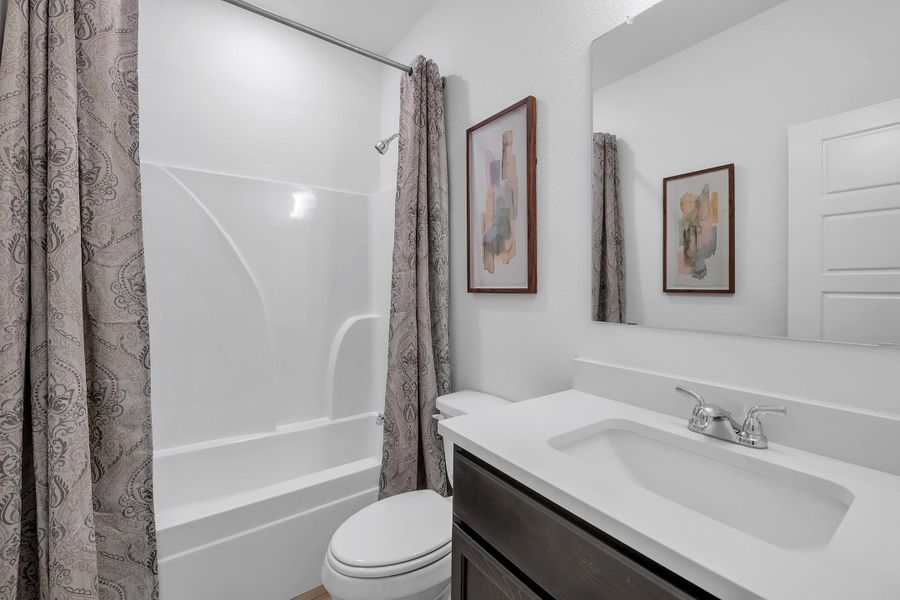 Furnished interior in a model home at The Village at Elm Creek in Troy (Image 24).