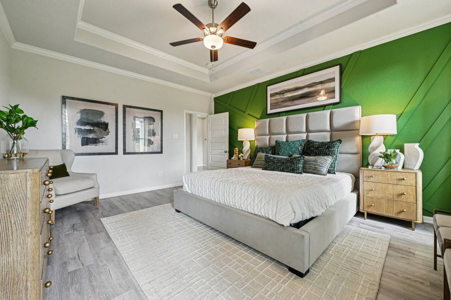 Barton Place Model Home - Madison - Primary Bedroom Barton Place Model Home - Madison - Primary Bedroom