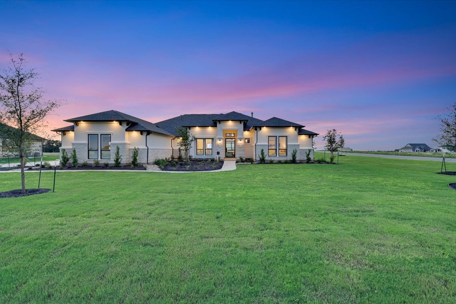 Front exterior of a home in the Leander Estates community, located in Leander, TX (Image 3).