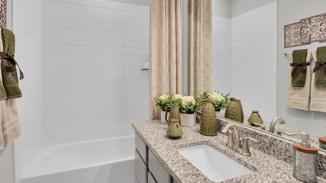 Furnished interior in a model home at Country Meadows in Thorndale (Image 25).