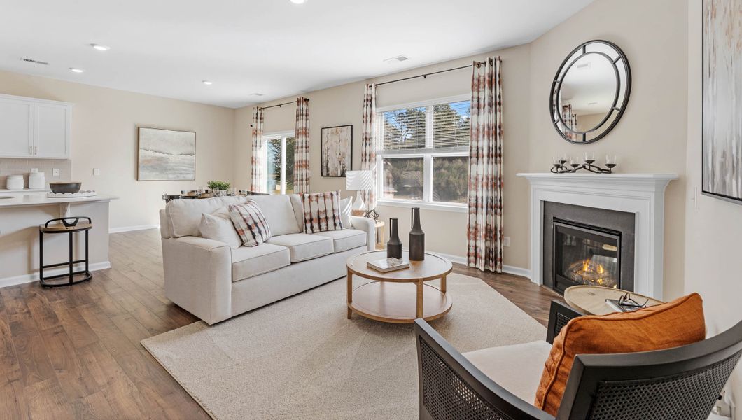 Furnished interior in a model home at Woodglen in Piedmont (Image 12).