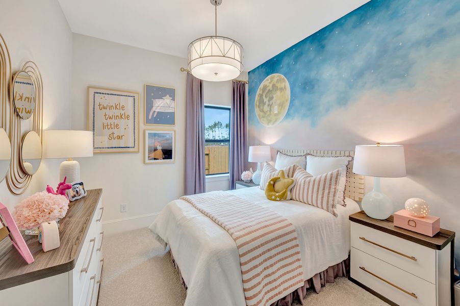 Furnished interior in a model home at Audubon – Vision Collection in Magnolia (Image 34).