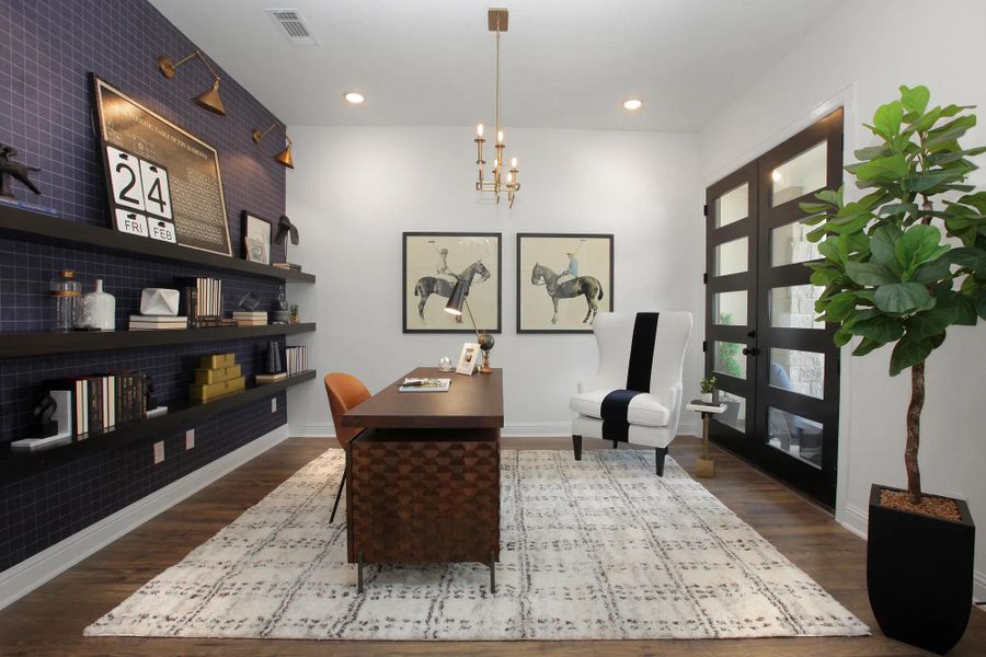 The Leighton Home Office