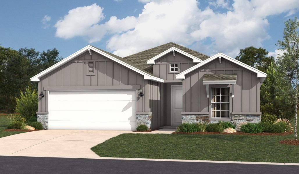 Front exterior of a home in the Paloma Ranch community, located in Harlingen, TX (Image 17).