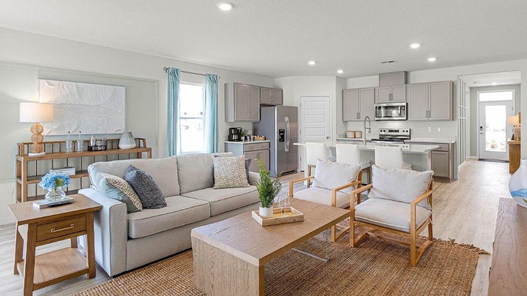 Furnished interior in a model home at Wynnstone in Davenport (Image 14). Furnished interior in a model home at Wynnstone in Davenport (Image 14).