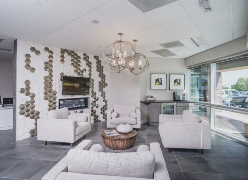 Furnished interior in a model home at Three Hills in Morrison (Image 14). Furnished interior in a model home at Three Hills in Morrison (Image 14).