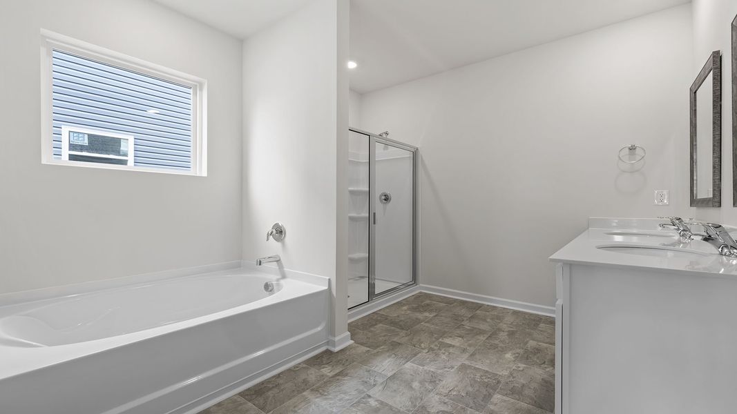 Furnished interior in a model home at Palmetto Valley in Anderson (Image 10). Furnished interior in a model home at Palmetto Valley in Anderson (Image 10).