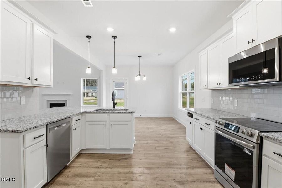 Furnished interior in a model home at Jackson Ridge in Pikeville (Image 3).