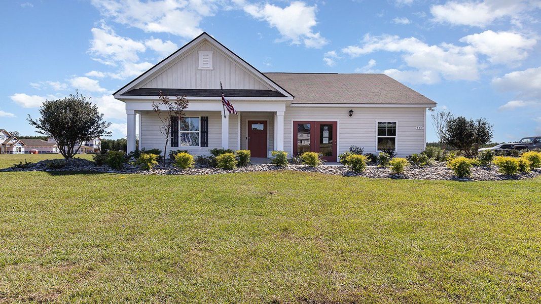 Front exterior of a home in the Heritage Crossing community, located in Conway, SC (Image 19).
