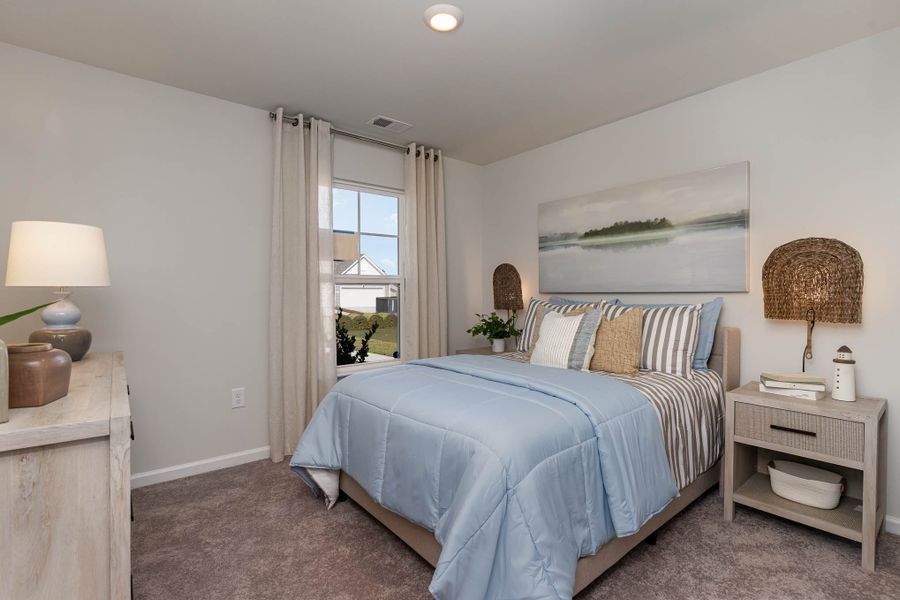 Furnished interior in a model home at Ridgefield in Conway (Image 54).