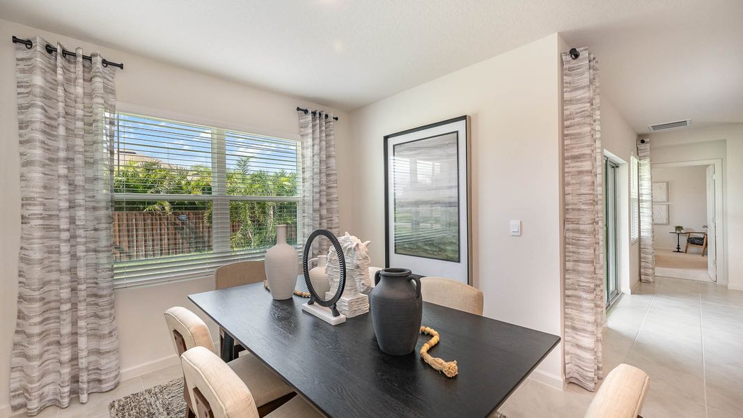 Furnished interior in a model home at Port St. Lucie Spot Lots in Port St. Lucie (Image 19).