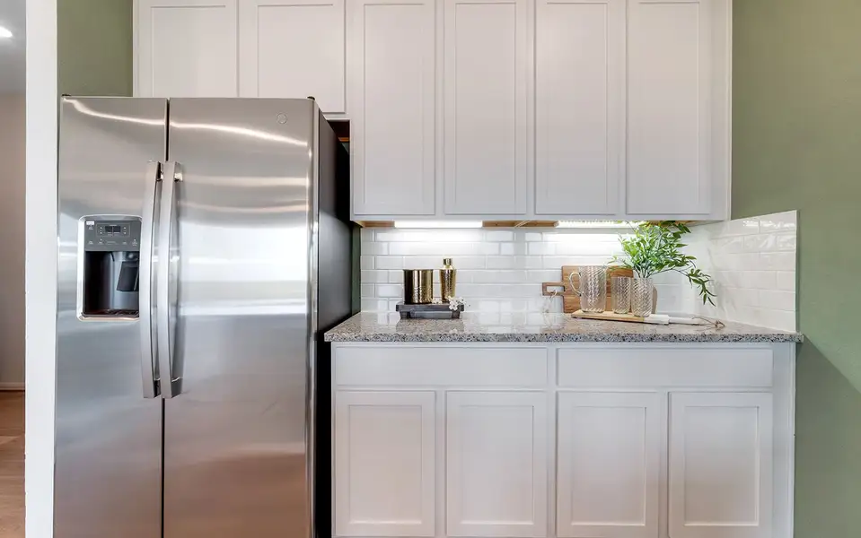 Furnished interior in a model home at Garden Grove in San Antonio (Image 10). Furnished interior in a model home at Garden Grove in San Antonio (Image 10).