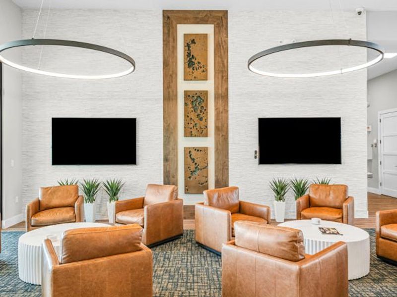 Furnished interior in a model home at BELTERRA in Port St. Lucie (Image 81).