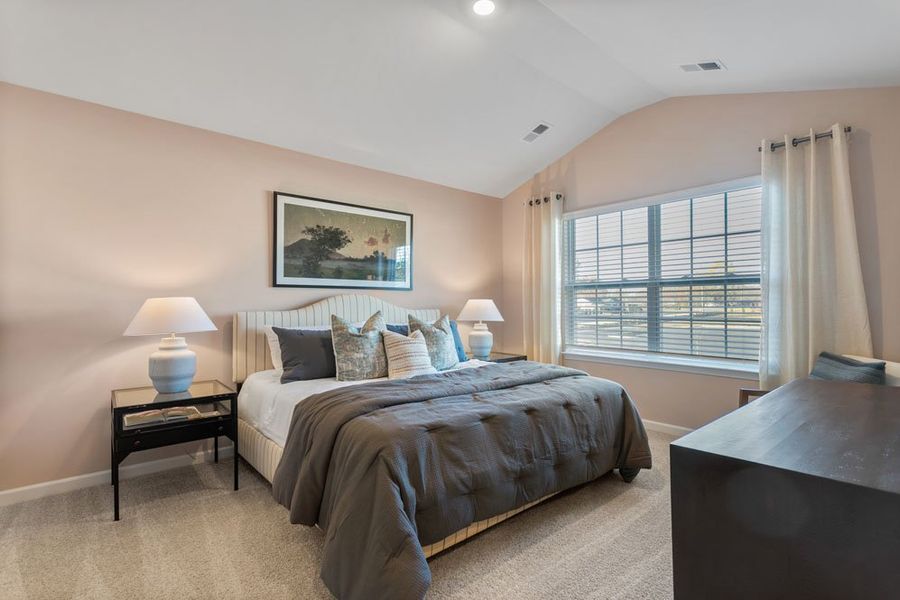 Furnished interior in a model home at Glennview in Kernersville (Image 12).