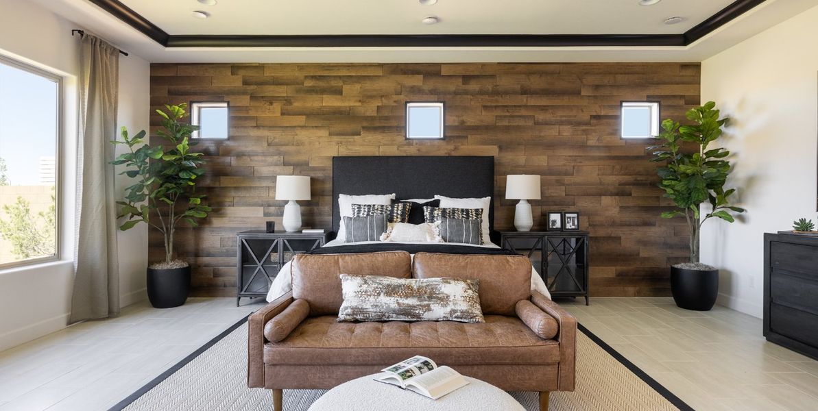 Furnished interior in a model home at Horizon at The Dells in Prescott (Image 13).