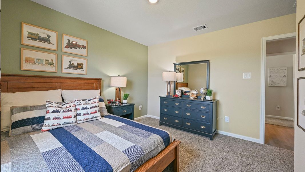Furnished interior in a model home at Whitetail Run in Caldwell (Image 12).