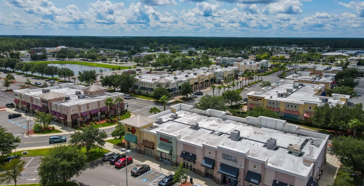 Oakleaf Town Center aerial view Oakleaf Town Center aerial view