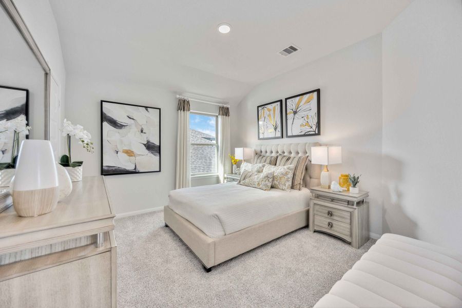 Tejas Village Model Home - Secondary Bedroom Tejas Village Model Home - Secondary Bedroom
