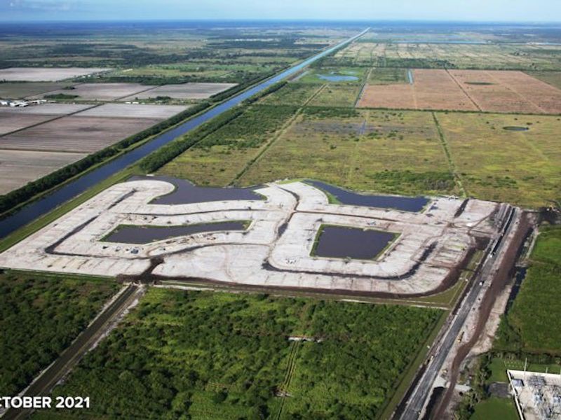 Site preparation and early development at BELTERRA in Port St. Lucie, FL (Image 119).