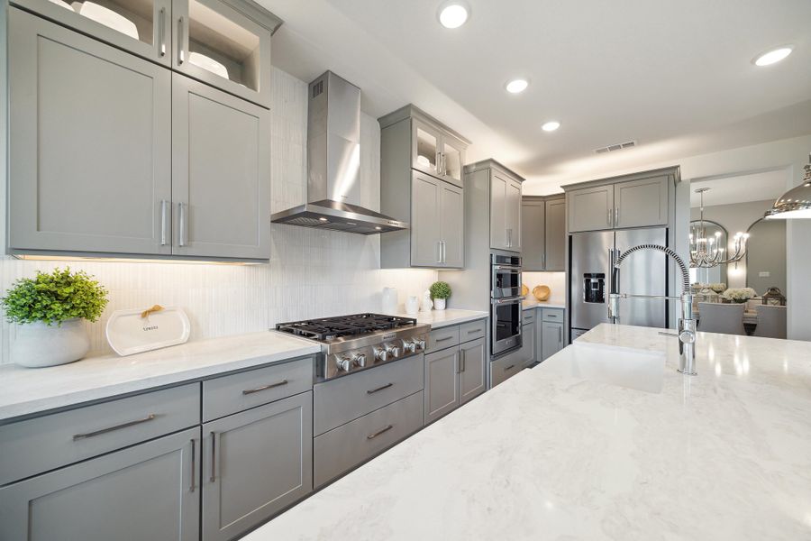 Furnished interior in a model home at Sienna - 60' in Missouri City (Image 15). Furnished interior in a model home at Sienna - 60' in Missouri City (Image 15).