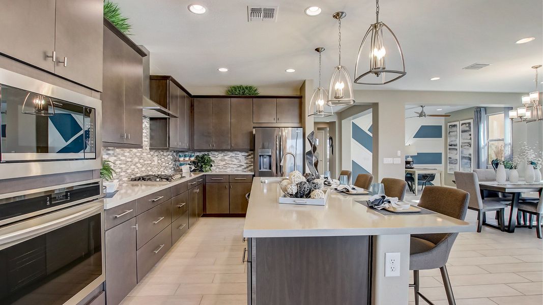 Furnished interior in a model home at The Lakes at Rancho El Dorado in Maricopa (Image 41). Furnished interior in a model home at The Lakes at Rancho El Dorado in Maricopa (Image 41).