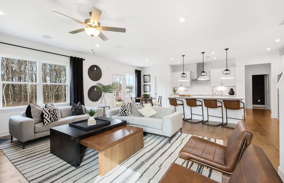 Spacious Gathering Rooms