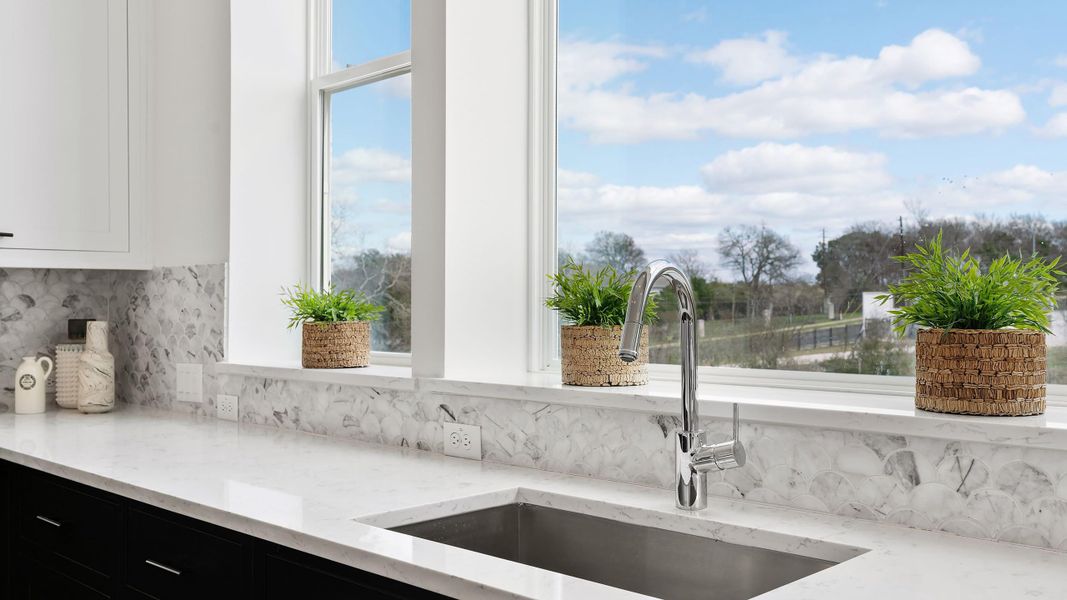 Close-up of interior finishes in a home at Sunridge, Austin (Image 26).