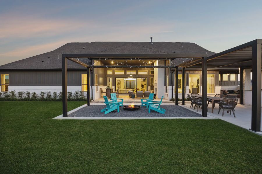 Exterior details of a home in The Vines, Haslet (Image 6).