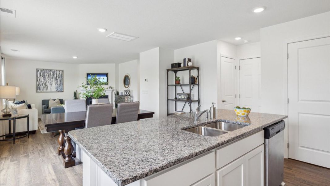 Furnished interior in a model home at Southwood in Morristown (Image 6).