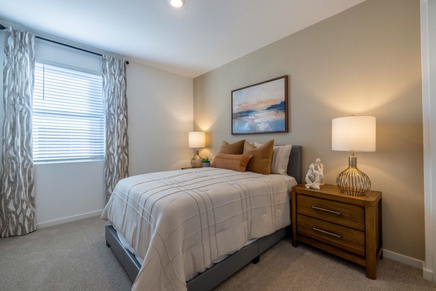 Furnished interior in a model home at Mountain View Estates Signature Series in Buckeye (Image 20). Furnished interior in a model home at Mountain View Estates Signature Series in Buckeye (Image 20).