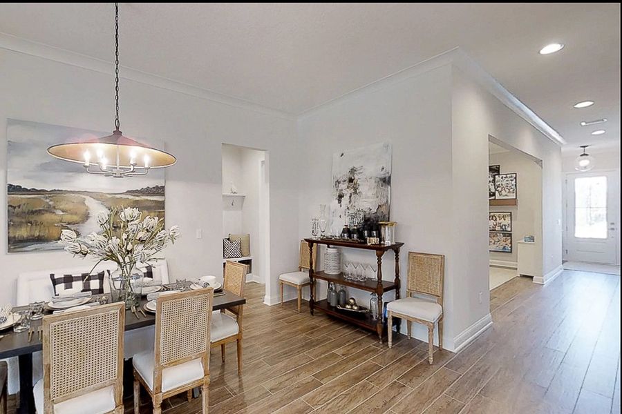 Furnished interior in a model home at Heritage Trace in Nocatee in Ponte Vedra (Image 53). Furnished interior in a model home at Heritage Trace in Nocatee in Ponte Vedra (Image 53).