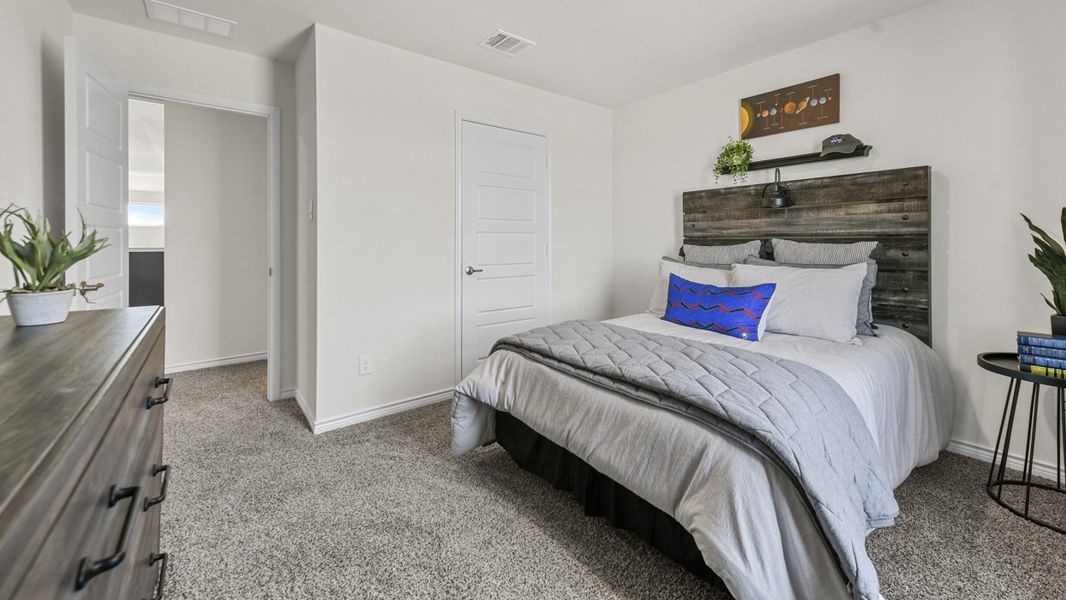 Furnished interior in a model home at Silverado in Aubrey (Image 74). Furnished interior in a model home at Silverado in Aubrey (Image 74).