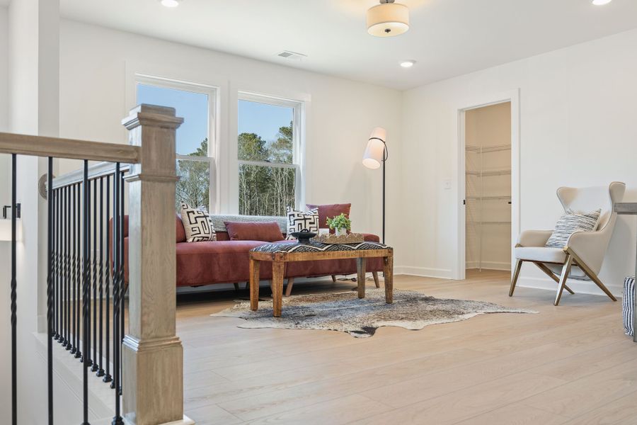 Furnished interior in a model home at Autumn Brook in Canton (Image 54). Furnished interior in a model home at Autumn Brook in Canton (Image 54).