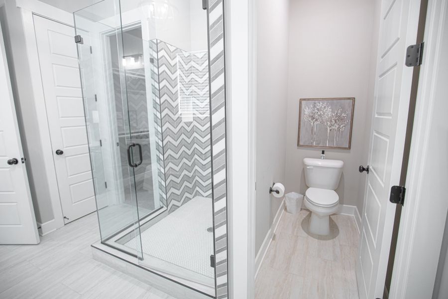 Furnished interior in a model home at Myers Park in Arlington (Image 14).