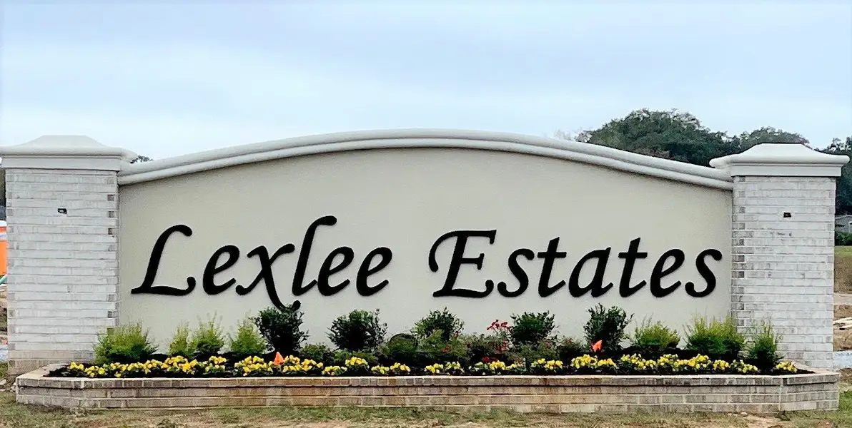 Front exterior of a home in the Lexlee Estates community, located in Pensacola, FL (Image 1). Front exterior of a home in the Lexlee Estates community, located in Pensacola, FL (Image 1).