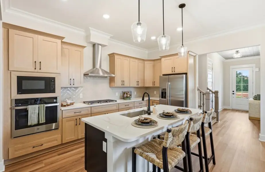 Furnished interior in a model home at Oak Haven in Tallahassee (Image 4).