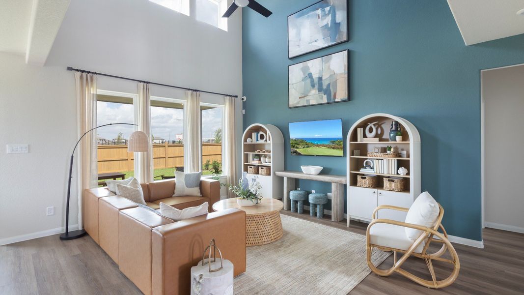 Bluestem Model Family Room Bluestem Model Family Room