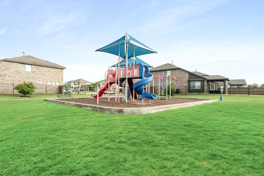 Star Ranch Playground. New Homes in Godley, TX