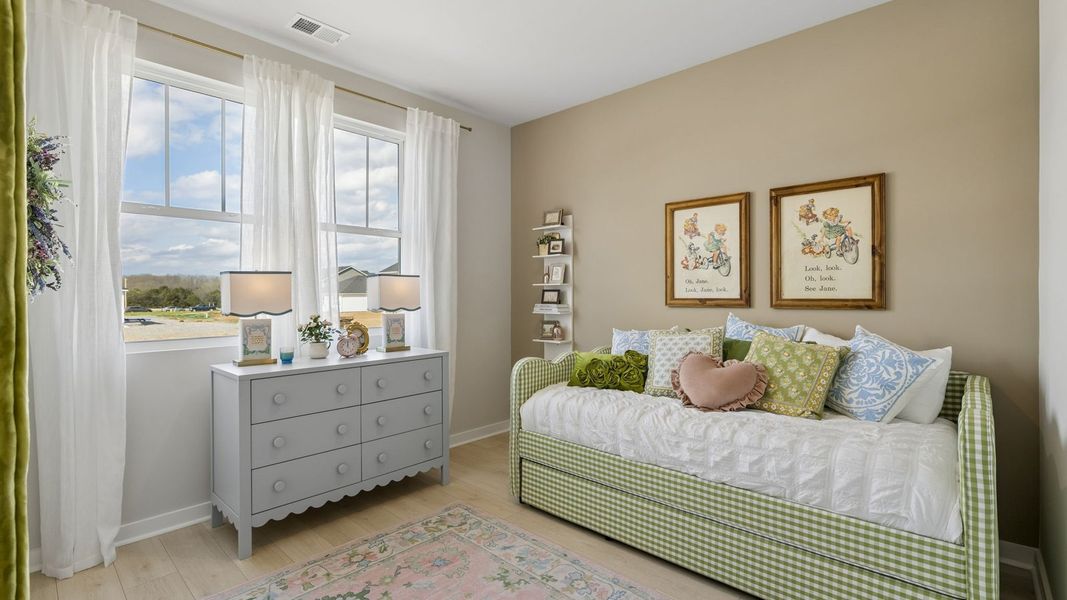 Furnished interior in a model home at Reserve at Hickory Ridge in Columbia (Image 54).