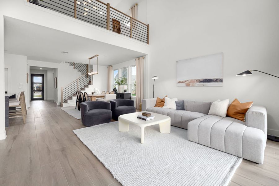 Bright, Open Floor Plans!