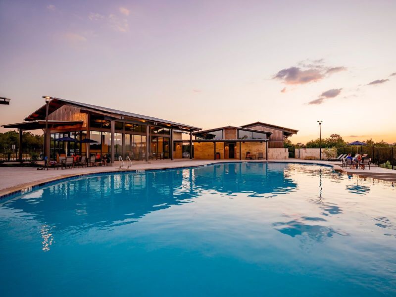 Image 19 of the Deerbrooke community in Leander, TX.