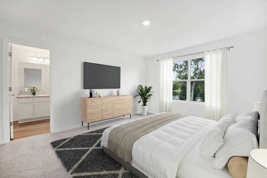 Furnished interior in a model home at Halstead in Moncks Corner (Image 5).