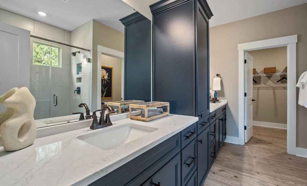 Furnished interior in a model home at Twin Creek in Kernersville (Image 10). Furnished interior in a model home at Twin Creek in Kernersville (Image 10).