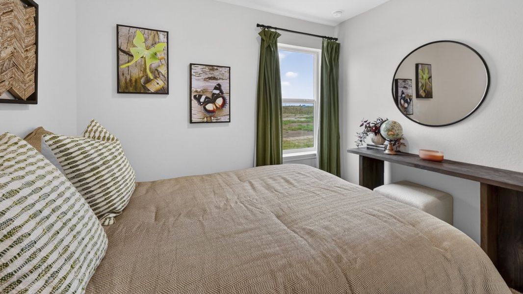 Furnished interior in a model home at The Hills of Sherman in Sherman (Image 53).