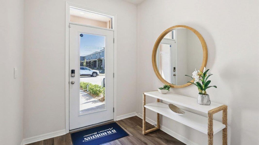 Furnished interior in a model home at Brentwood in Davenport (Image 7).