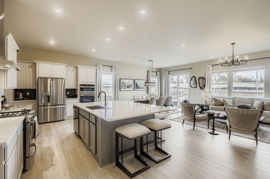 Furnished interior in a model home at Country Club Reserve – Fort Collins in Fort Collins (Image 9). Furnished interior in a model home at Country Club Reserve – Fort Collins in Fort Collins (Image 9).