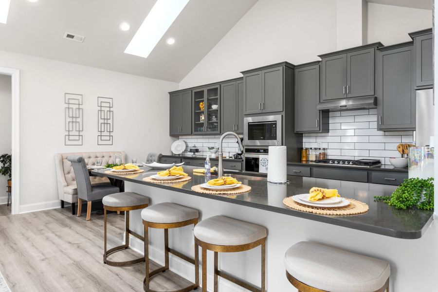 Furnished interior in a model home at Northborough in Colfax (Image 35).