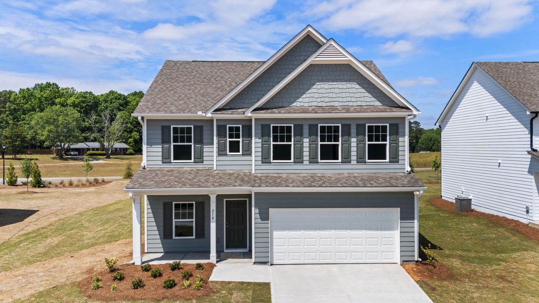 Front exterior of a home in the Hampton Ridge community, located in Jefferson, GA (Image 2). Front exterior of a home in the Hampton Ridge community, located in Jefferson, GA (Image 2).